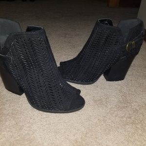 Women's Peep Toe Booties
